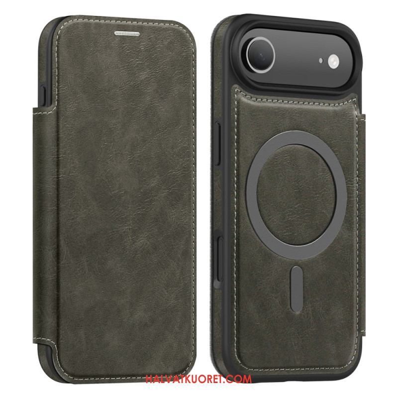 Nahkakotelo iPhone Air Magsafe-yhteensopiva Rfid-korttikotelon Kanssa Suojakuori