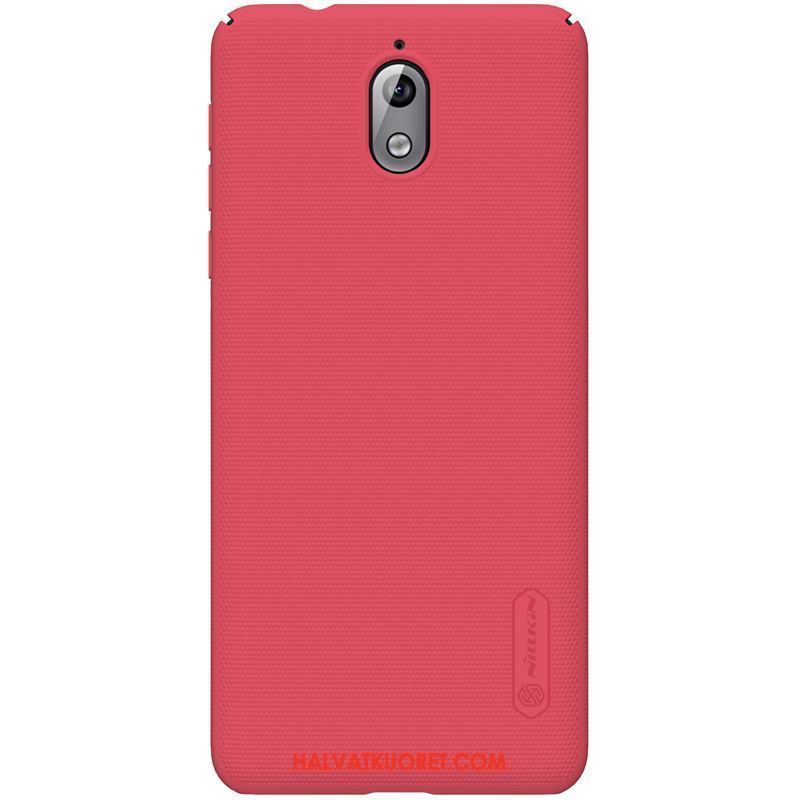 Nokia 3.1 Kuoret Kukkakuvio Puhelimen Suojaus, Nokia 3.1 Kuori Punainen