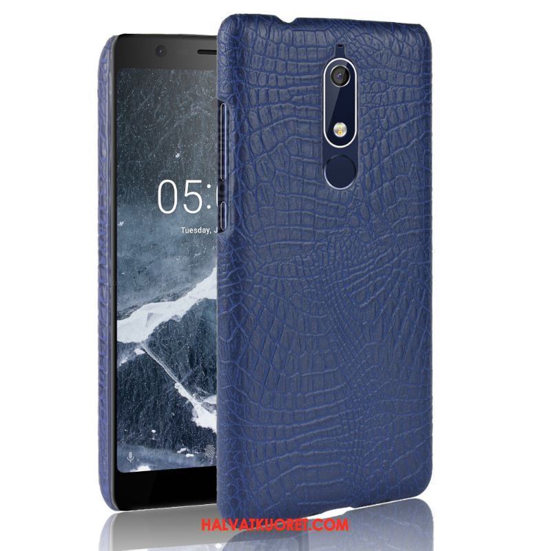 Nokia 5.1 Kuoret 说 Yksinkertainen, Nokia 5.1 Kuori Kotelo Krokotiili