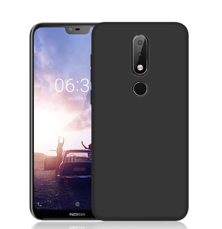 Nokia 6.1 Kuoret Puhelimen Kotelo, Nokia 6.1 Kuori Musta Suojaus