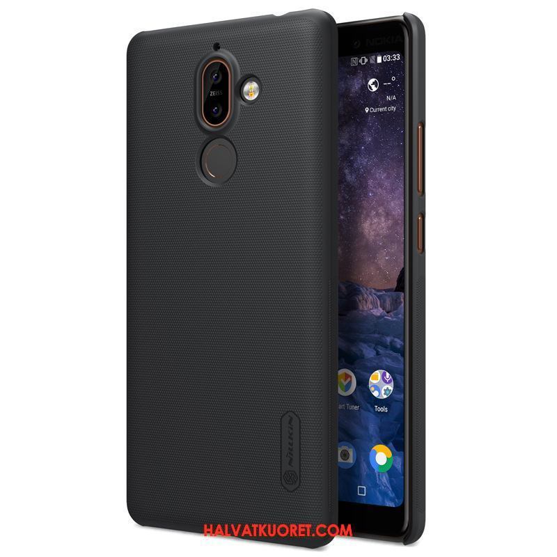 Nokia 7 Plus Kuoret Musta Ohut Puhelimen, Nokia 7 Plus Kuori Kova Yksinkertainen