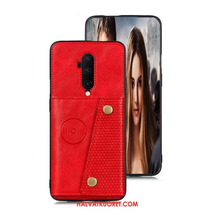 Oneplus 7t Pro Kuoret Suojaus Kortti, Oneplus 7t Pro Kuori Nahkakotelo Puhelimen
