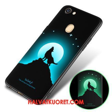 Oppo A73 Kuoret Silikoni Persoonallisuus Kotelo, Oppo A73 Kuori Suojaus Pesty Suede