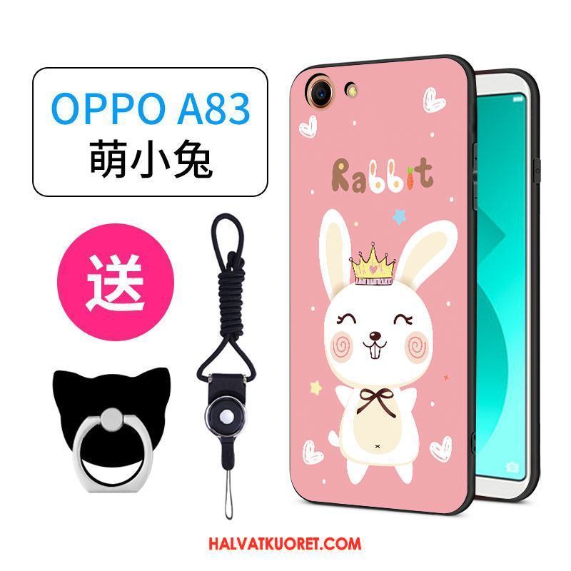 Oppo A83 Kuoret Rengas Pesty Suede All Inclusive, Oppo A83 Kuori Persoonallisuus Ihana