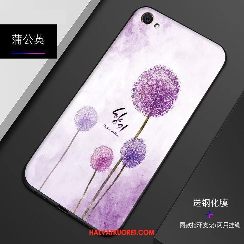 Oppo A83 Kuoret Violetti Suojaus, Oppo A83 Kuori Kotelo Silikoni