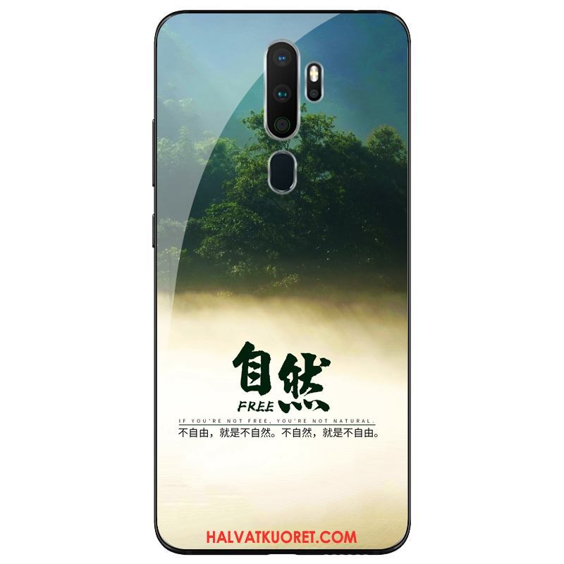 Oppo A9 2020 Kuoret Matkailu Karkaisu Kotelo, Oppo A9 2020 Kuori All Inclusive Suojaus