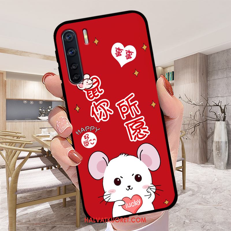 Oppo A91 Kuoret Silikoni Pesty Suede, Oppo A91 Kuori Pehmeä Neste Kotelo