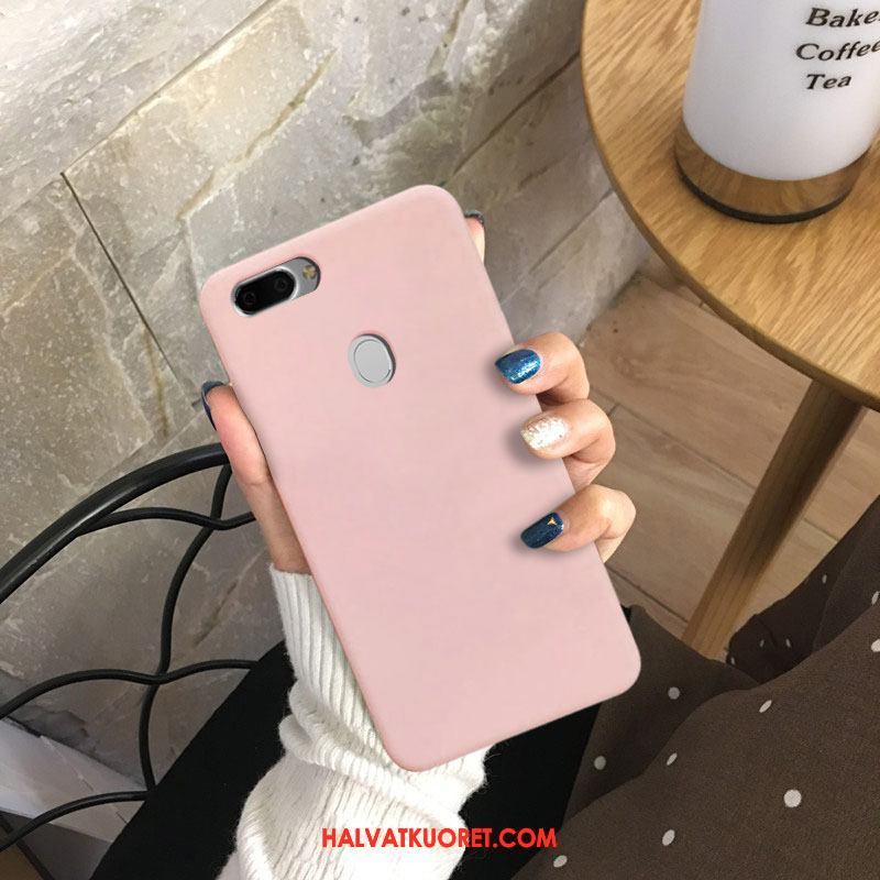 Oppo F9 Kuoret Pesty Suede Suojaus Pehmeä Neste, Oppo F9 Kuori Silikoni