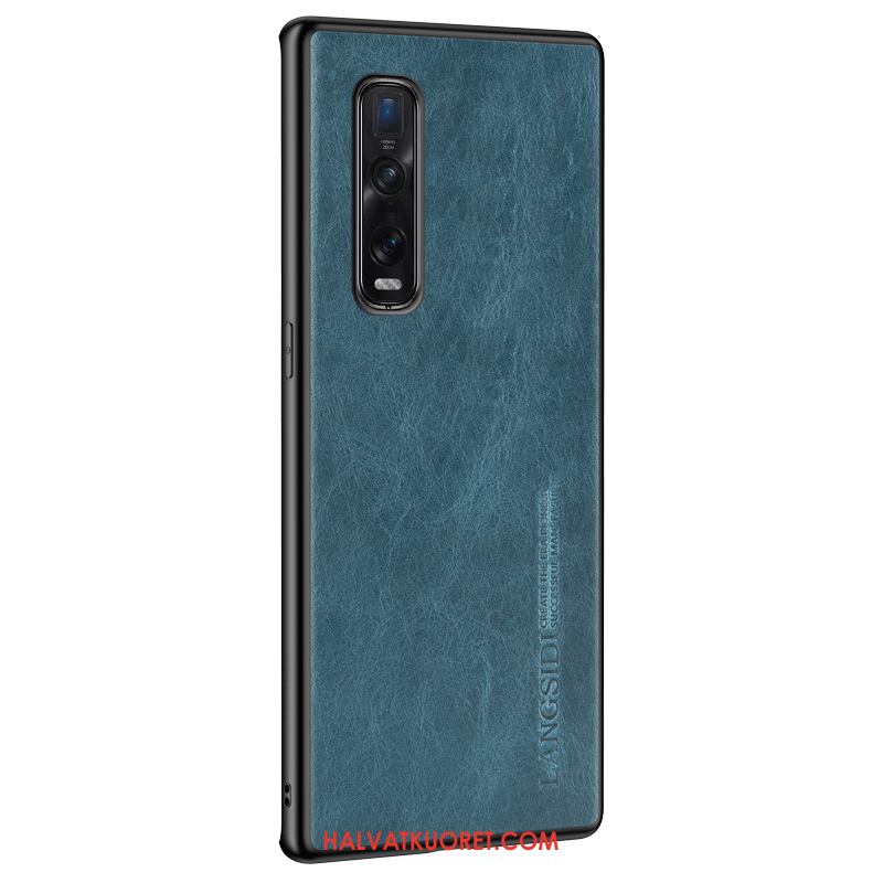 Oppo Find X2 Pro Kuoret Persoonallisuus Ohut Puhelimen, Oppo Find X2 Pro Kuori Murtumaton Sininen