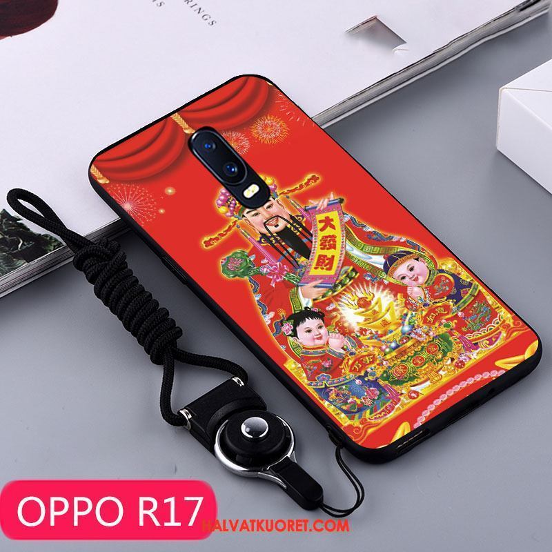 Oppo R17 Kuoret Keltainen Punainen Ohut, Oppo R17 Kuori Puhelimen Murtumaton