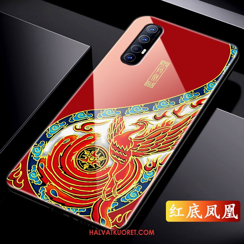 Oppo Reno 3 Pro Kuoret Murtumaton Alkuperäinen Kiinalainen Tyyli, Oppo Reno 3 Pro Kuori Persoonallisuus Lasi