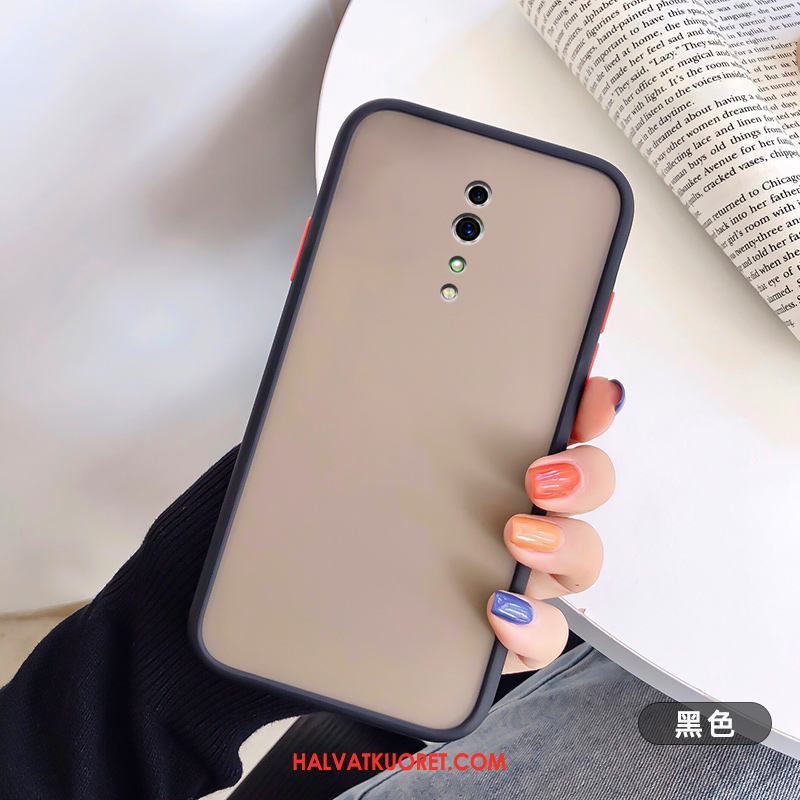 Oppo Reno Z Kuoret Kotelo Pesty Suede Kukkakuvio, Oppo Reno Z Kuori Persoonallisuus