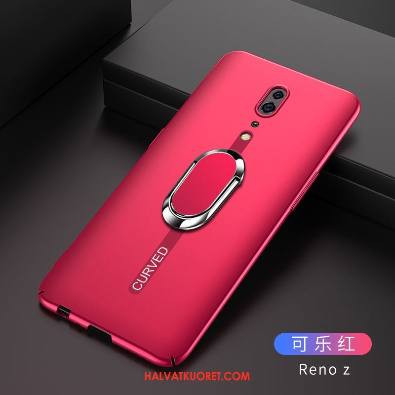 Oppo Reno Z Kuoret Pesty Suede Punainen Murtumaton, Oppo Reno Z Kuori Puhelimen Kova