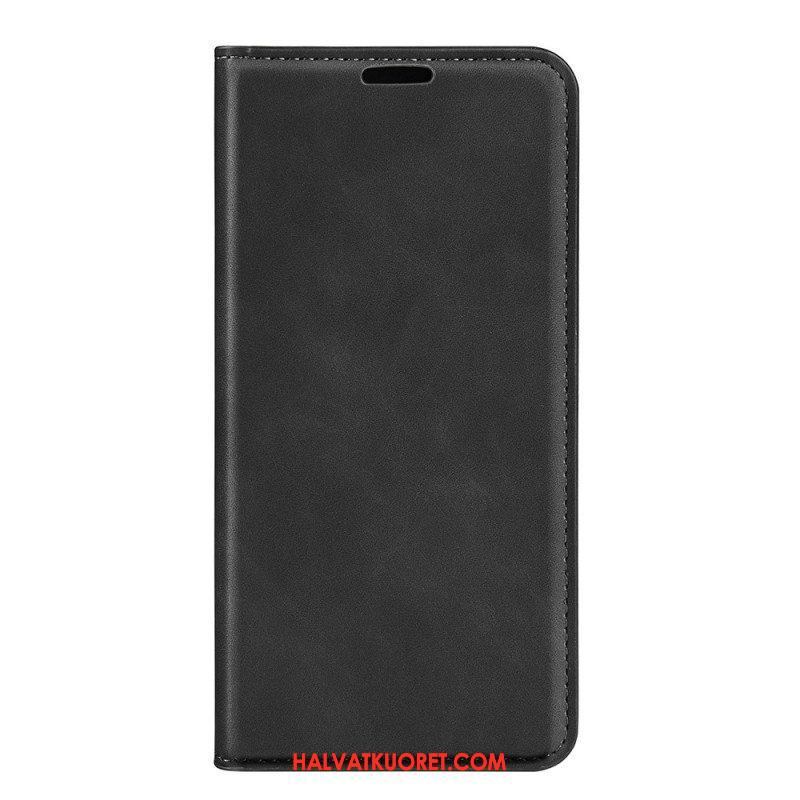 Puhelinkuoret OnePlus 10 Pro 5G Kotelot Flip Silkkipehmeä Nahkaefekti