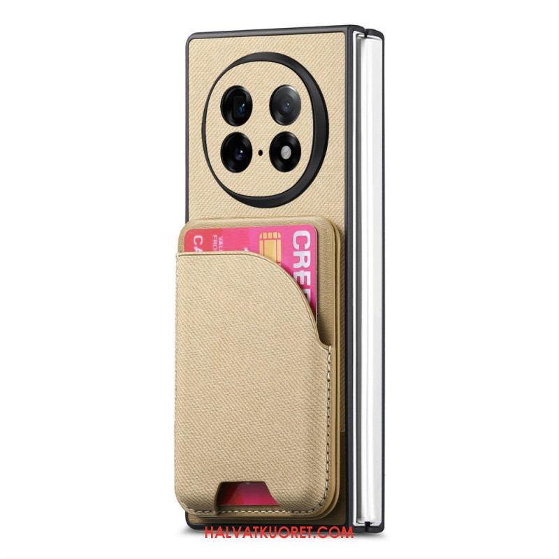 Puhelinkuoret Oppo Find N5 Magneettinen Jalustalla Ja Irrotettavalla Pussilla