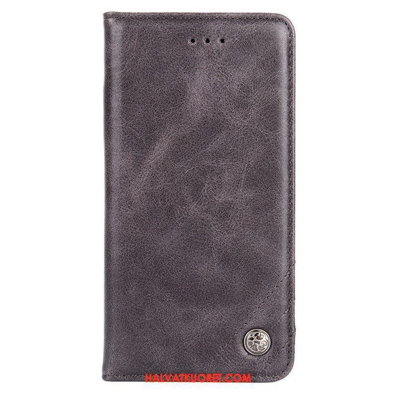 Puhelinkuoret Samsung Galaxy A13 5G / A04s Kotelot Flip Tyylikäs Nahkaniitti