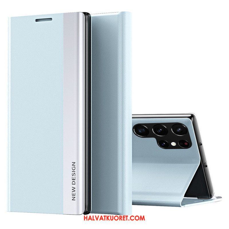 Puhelinkuoret Samsung Galaxy S23 Ultra 5G Kotelot Flip Uusi Muotoilu