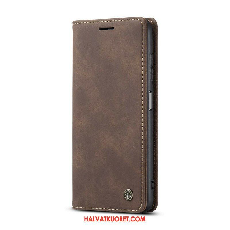 Puhelinkuoret Xiaomi Redmi Note 10 / 10S Kotelot Flip Caseme-nahkaefekti