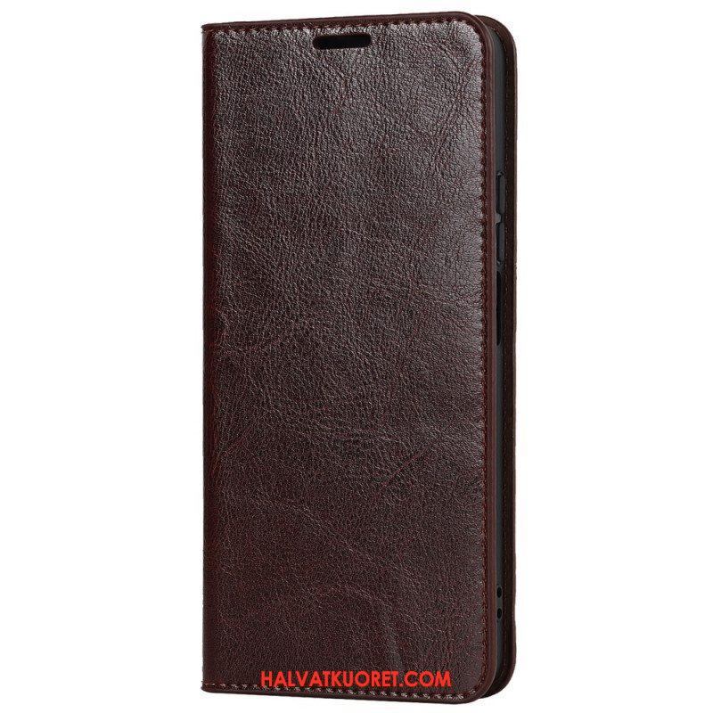 Puhelinkuoret Xiaomi Redmi Note 11 Pro Plus 5G Kotelot Flip Aito Nahka