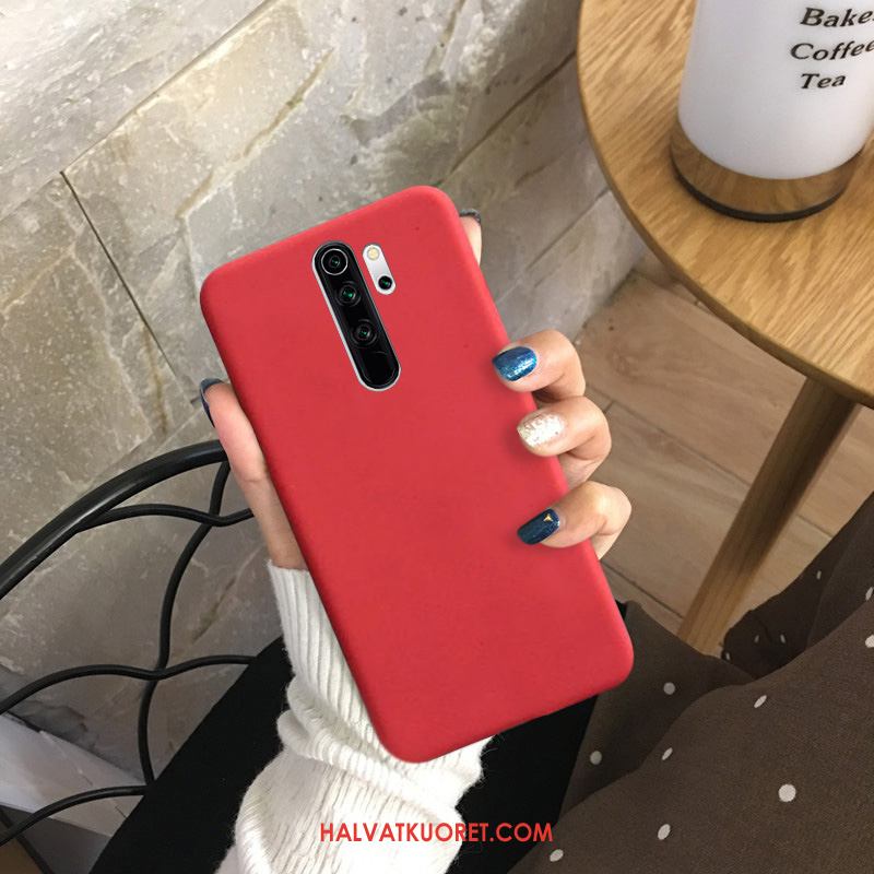 Redmi 9 Kuoret Luova All Inclusive Pesty Suede, Redmi 9 Kuori Liiketoiminta Punainen Beige