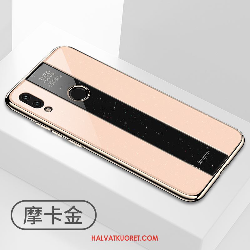 Redmi Note 7 Kuoret Luova Suojaus Kotelo, Redmi Note 7 Kuori Punainen Beige