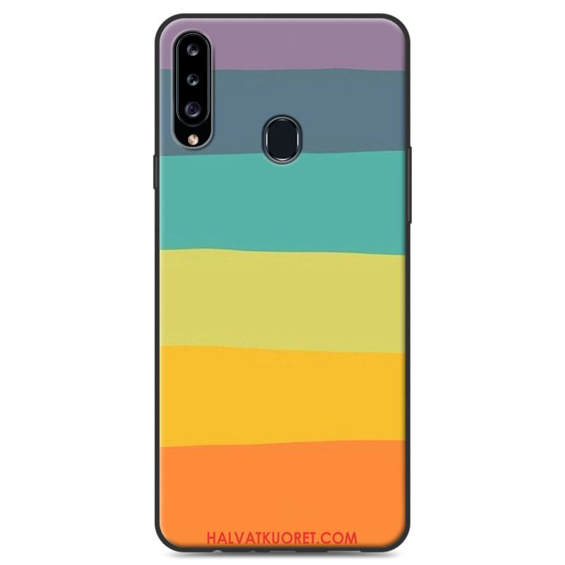 Samsung Galaxy A20s Kuoret Ripustettavat Koristeet Pesty Suede Murtumaton, Samsung Galaxy A20s Kuori Kotelo