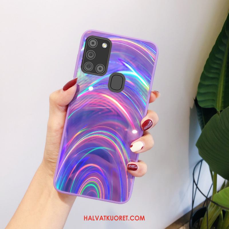 Samsung Galaxy A21s Kuoret Kotelo Kevyt Silikoni, Samsung Galaxy A21s Kuori Sarjakuva All Inclusive