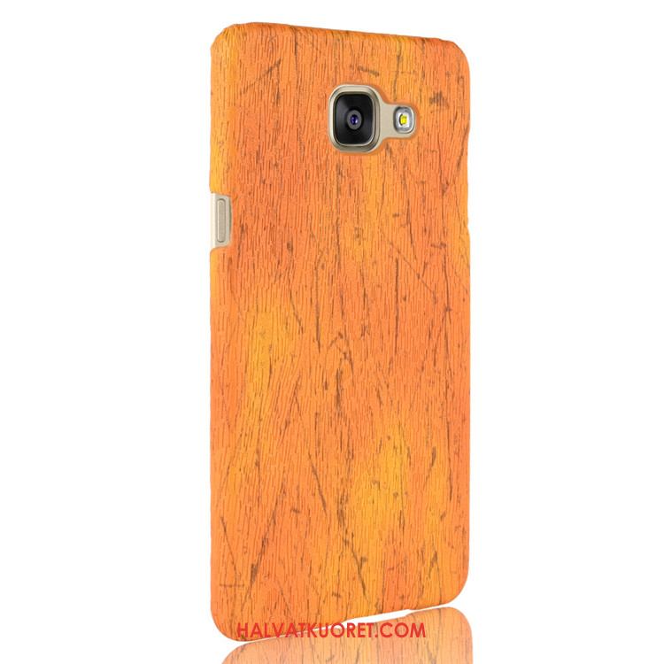 Samsung Galaxy A5 2016 Kuoret Tähti Kotelo Kova, Samsung Galaxy A5 2016 Kuori Puhelimen Nahka Orange