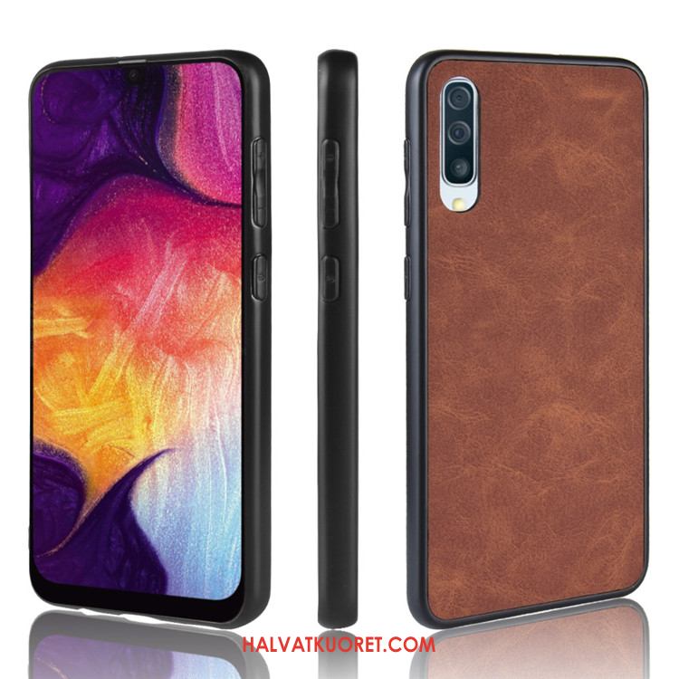 Samsung Galaxy A50 Kuoret Kova Kotelo Suojaus, Samsung Galaxy A50 Kuori Tähti Puhelimen Braun