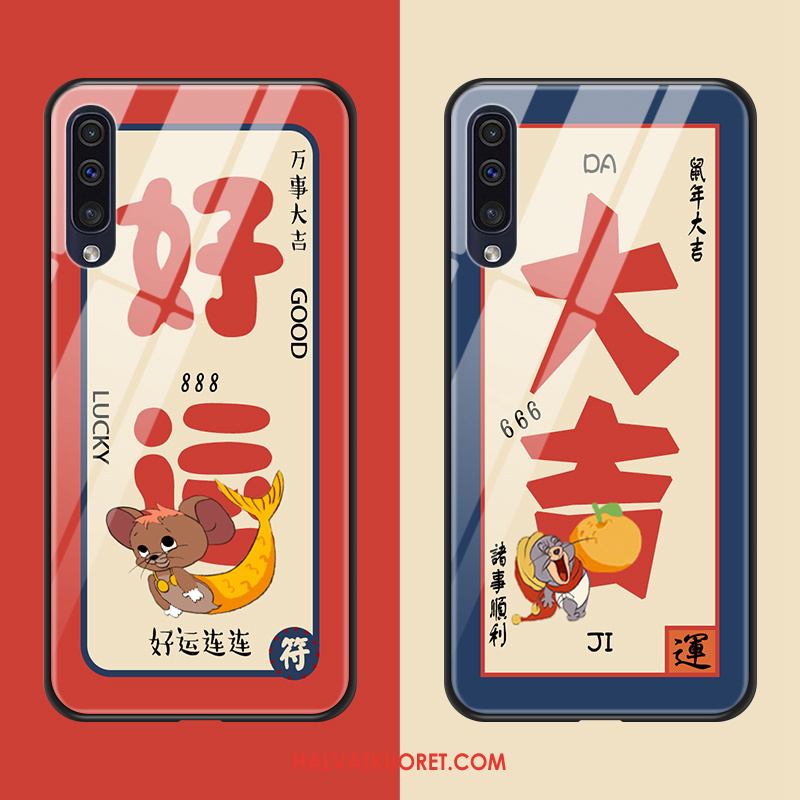 Samsung Galaxy A50s Kuoret Kotelo Sininen, Samsung Galaxy A50s Kuori All Inclusive Tähti