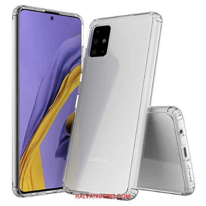 Samsung Galaxy A71 Kuoret Murtumaton Kehys Puhelimen, Samsung Galaxy A71 Kuori Läpinäkyvä