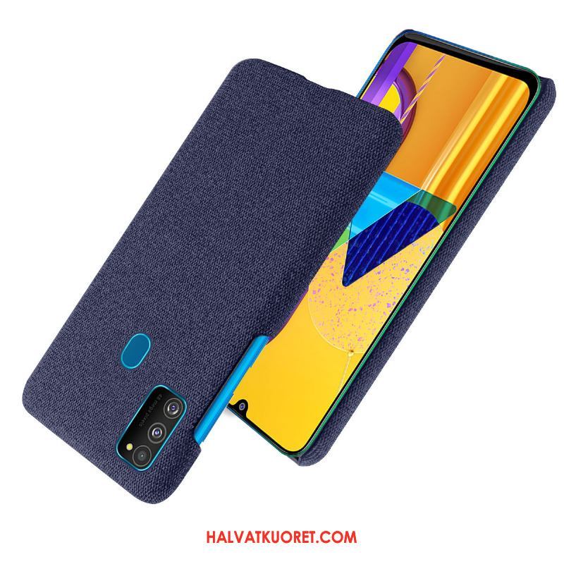 Samsung Galaxy M30s Kuoret Kotelo Hemming, Samsung Galaxy M30s Kuori Suojaus Tummansininen