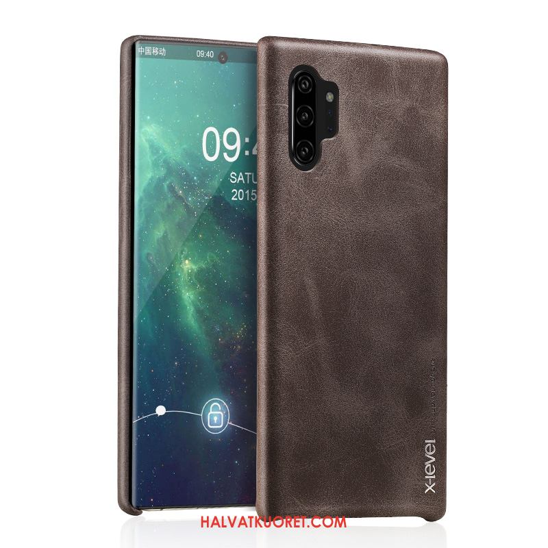 Samsung Galaxy Note 10+ Kuoret Puhelimen Vuosikerta Syvä Väri, Samsung Galaxy Note 10+ Kuori Suojaus Kotelo