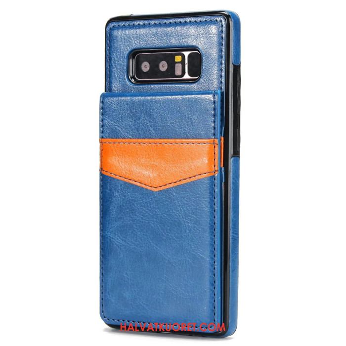 Samsung Galaxy Note 8 Kuoret Puhelimen Murtumaton All Inclusive, Samsung Galaxy Note 8 Kuori Sininen