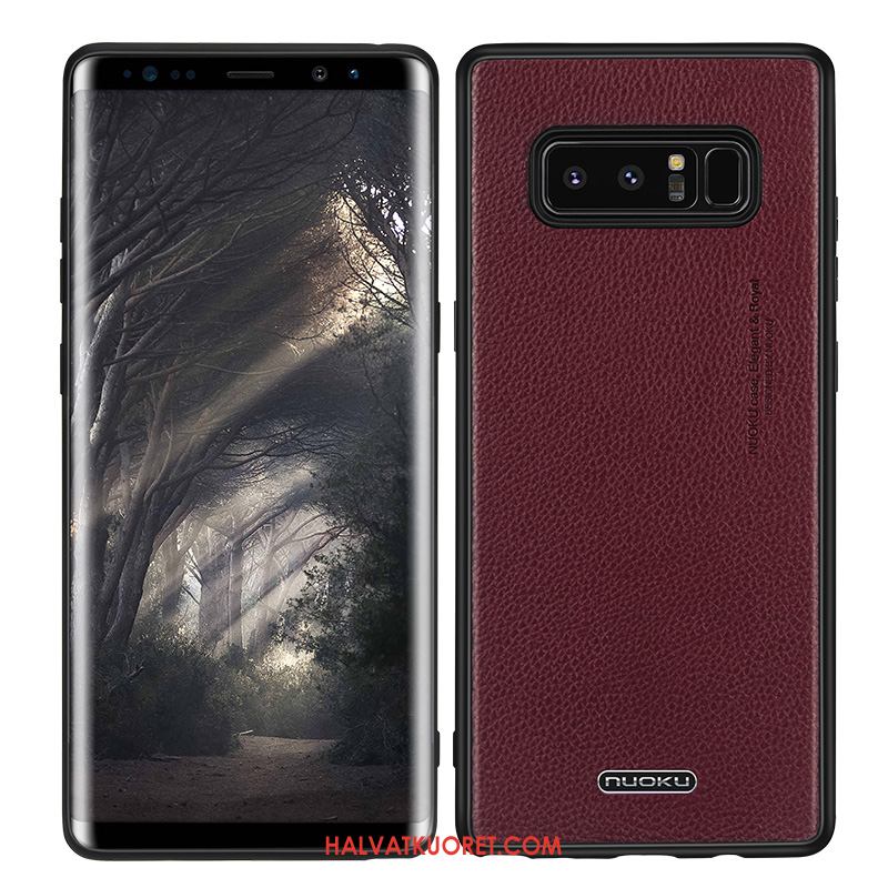 Samsung Galaxy Note 8 Kuoret Silikoni Murtumaton Ultra, Samsung Galaxy Note 8 Kuori Trendi Puhelimen Braun