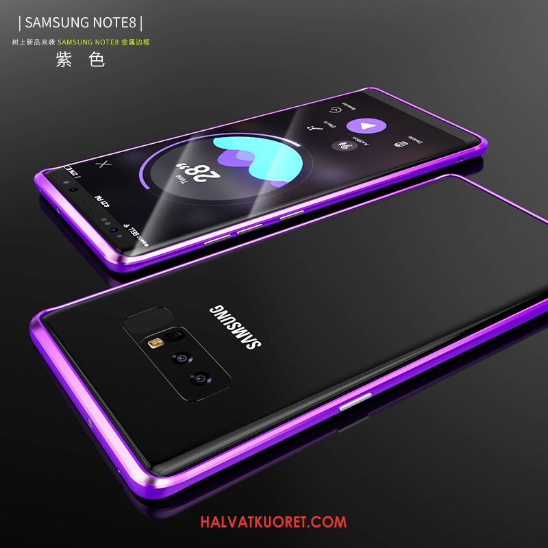 Samsung Galaxy Note 8 Kuoret Violetti Ripustettavat Koristeet Metalli, Samsung Galaxy Note 8 Kuori Ohut Murtumaton