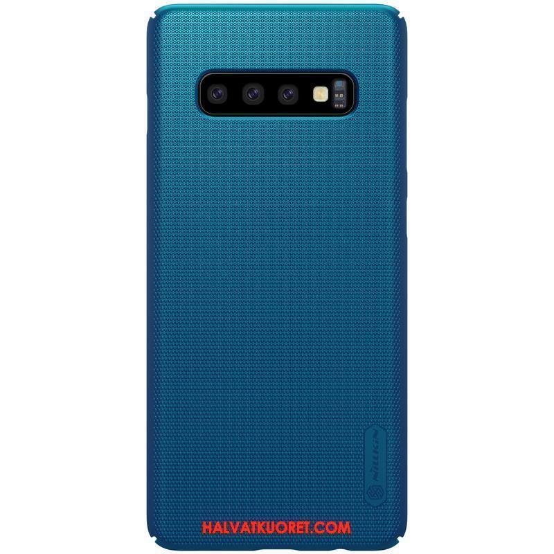 Samsung Galaxy S10 Kuoret Suojaus Sininen, Samsung Galaxy S10 Kuori Tähti Kulta