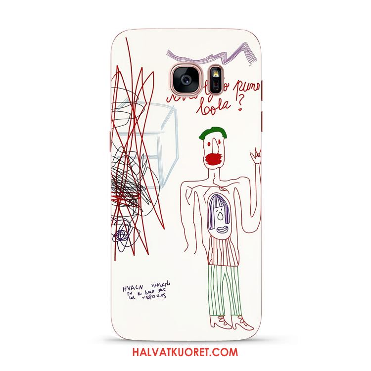 Samsung Galaxy S7 Kuoret Pehmeä Neste Puhelimen Luova, Samsung Galaxy S7 Kuori Monivärinen Graffiti