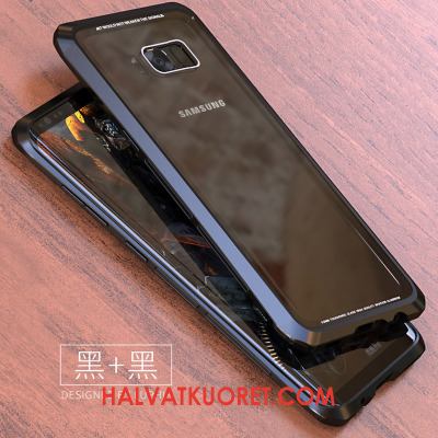 Samsung Galaxy S8+ Kuoret Kotelo Kehys Metalli, Samsung Galaxy S8+ Kuori Musta Suojaus