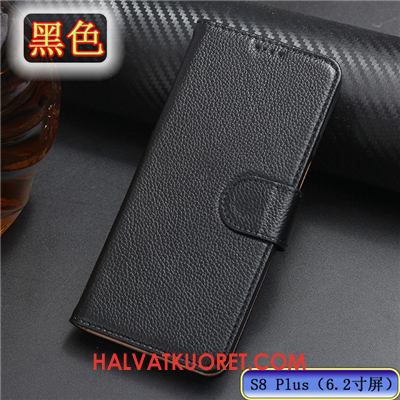 Samsung Galaxy S8+ Kuoret Murtumaton Liiketoiminta Simpukka, Samsung Galaxy S8+ Kuori Puhelimen Musta