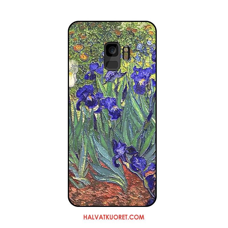 Samsung Galaxy S9 Kuoret Kohokuviointi Korkea Suojaus, Samsung Galaxy S9 Kuori Puhelimen Violetti