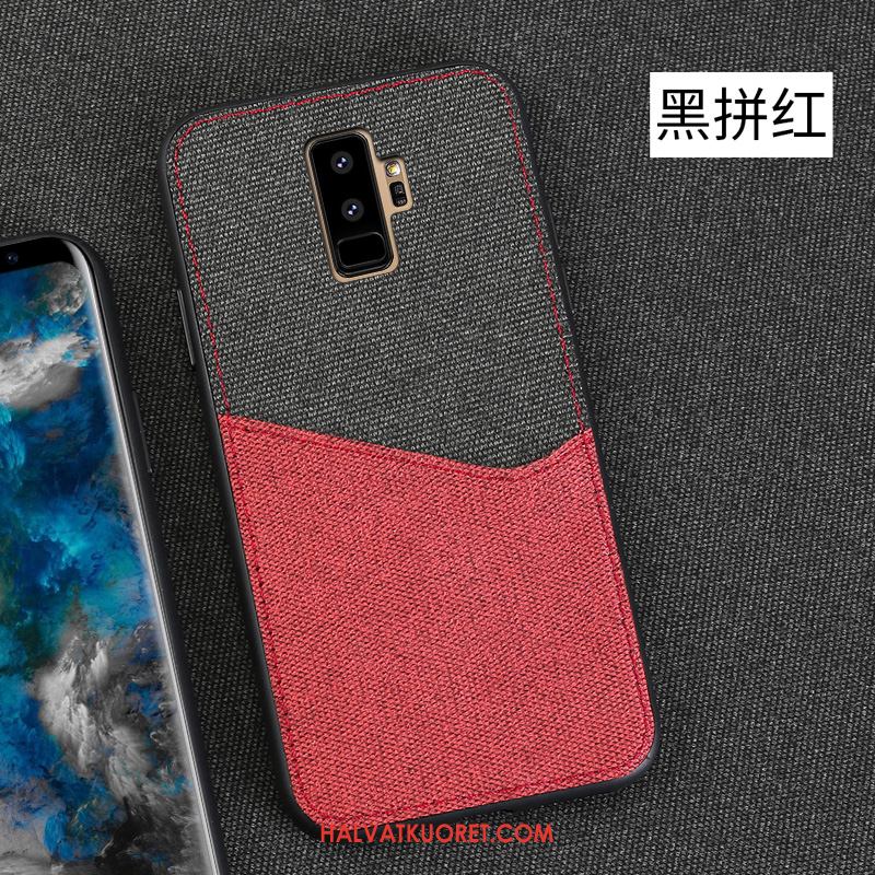 Samsung Galaxy S9+ Kuoret Kortti Suojaus Ylellisyys, Samsung Galaxy S9+ Kuori Murtumaton Kukkakuvio