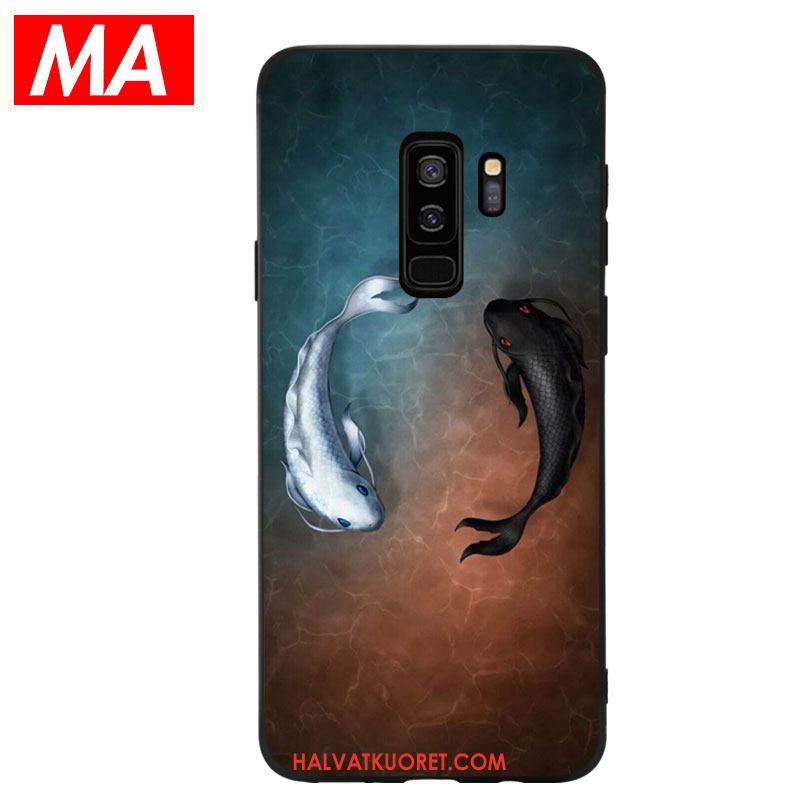 Samsung Galaxy S9+ Kuoret Musta Suuntaus Valkoinen, Samsung Galaxy S9+ Kuori Punainen All Inclusive