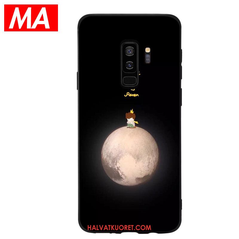 Samsung Galaxy S9+ Kuoret Puhelimen Silikoni Musta, Samsung Galaxy S9+ Kuori Ihana Pehmeä Neste