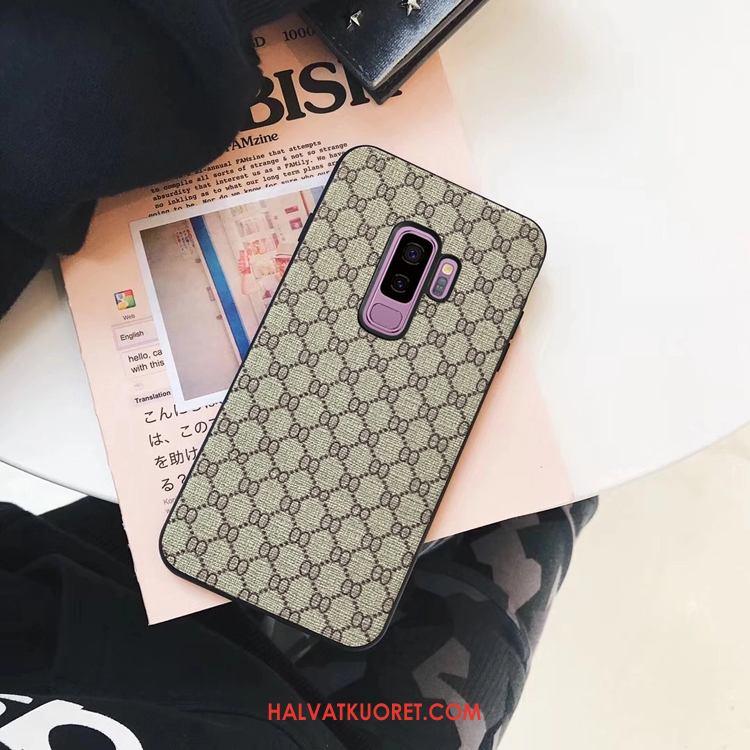 Samsung Galaxy S9+ Kuoret Ylellisyys Suuri, Samsung Galaxy S9+ Kuori All Inclusive Murtumaton Beige