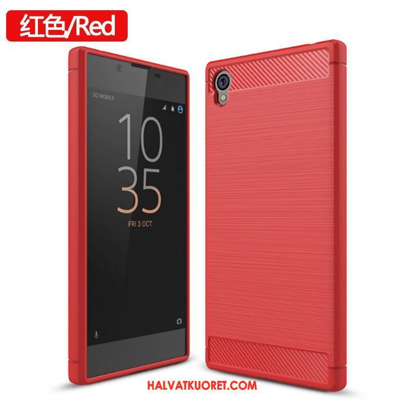 Sony Xperia L1 Kuoret Suojaus All Inclusive Puhelimen, Sony Xperia L1 Kuori Punainen Kotelo