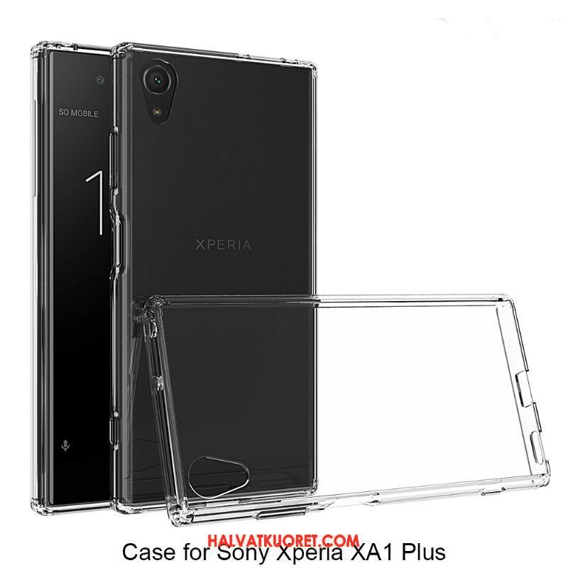 Sony Xperia Xa1 Plus Kuoret Puhelimen Valkoinen, Sony Xperia Xa1 Plus Kuori Kotelo Pehmeä Neste