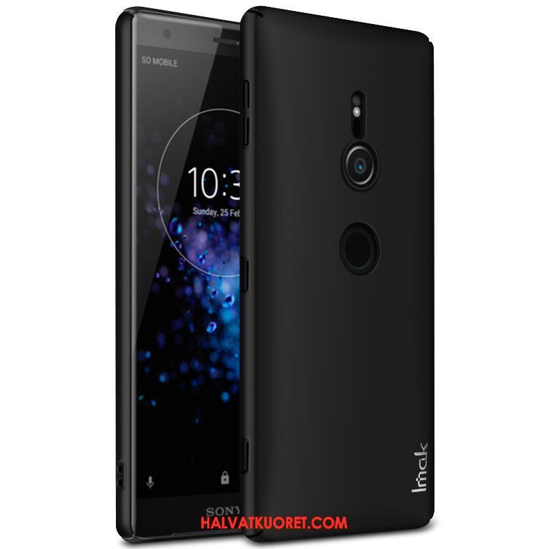 Sony Xperia Xz2 Kuoret Suojaus Pesty Suede Kotelo, Sony Xperia Xz2 Kuori Kova