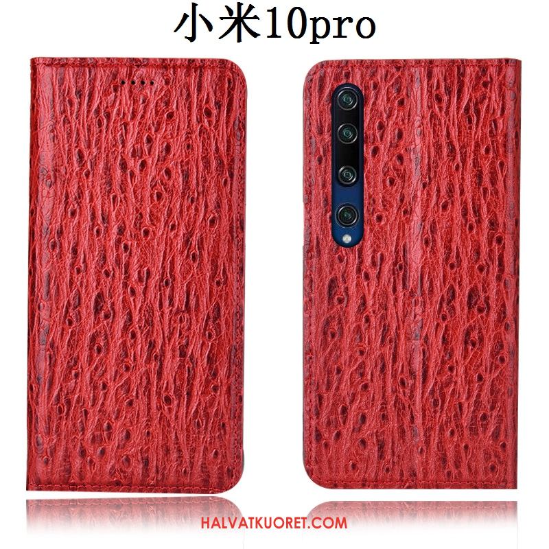 Xiaomi Mi 10 Pro Kuoret Kotelo Puhelimen, Xiaomi Mi 10 Pro Kuori Pieni Kukkakuvio Beige