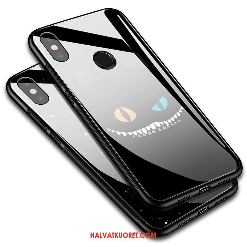 Xiaomi Mi 8 Kuoret All Inclusive Lasi Persoonallisuus, Xiaomi Mi 8 Kuori Murtumaton Suojaus Beige